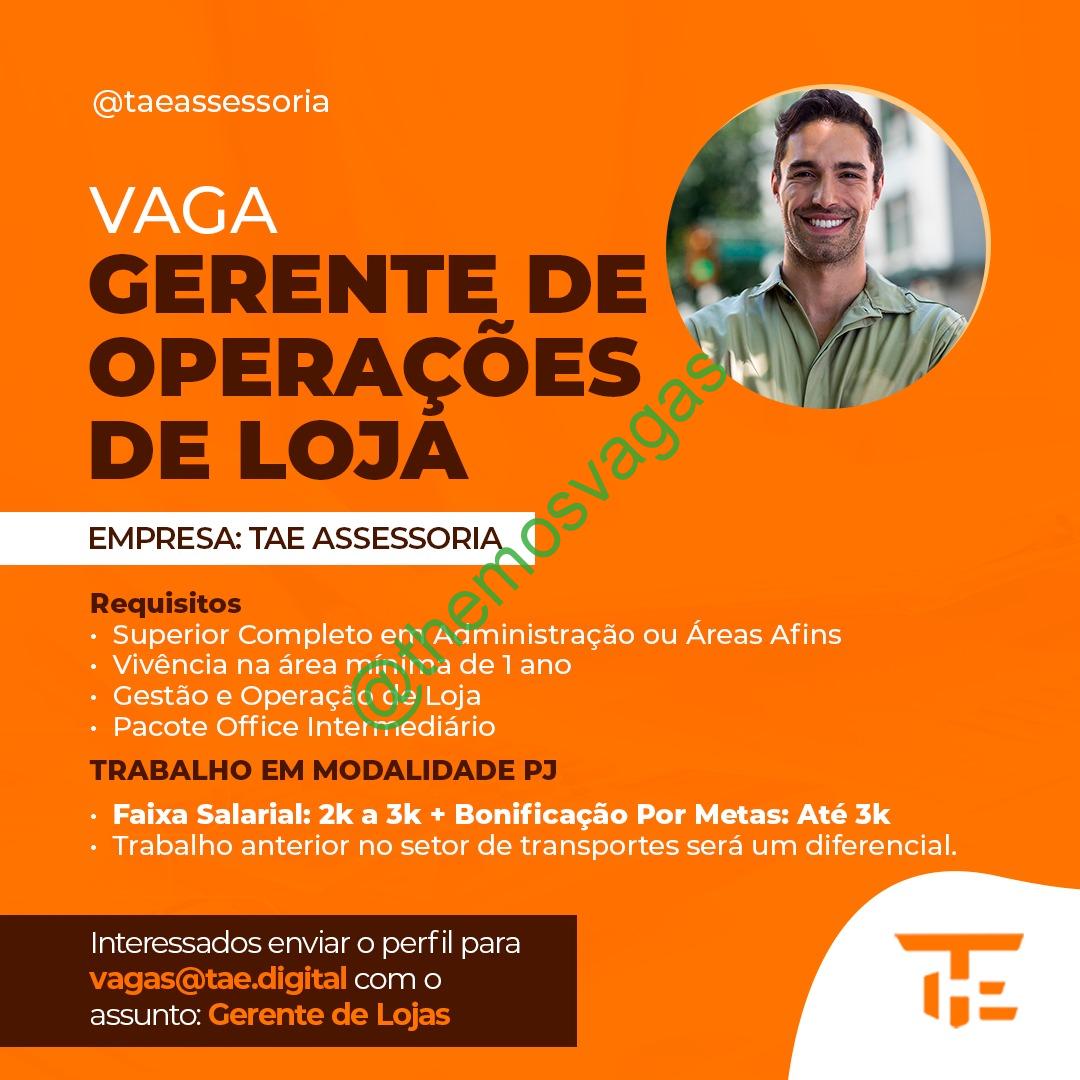 Gerente De Loja Teresina Pi Vaga S Themos Vagas Empregos