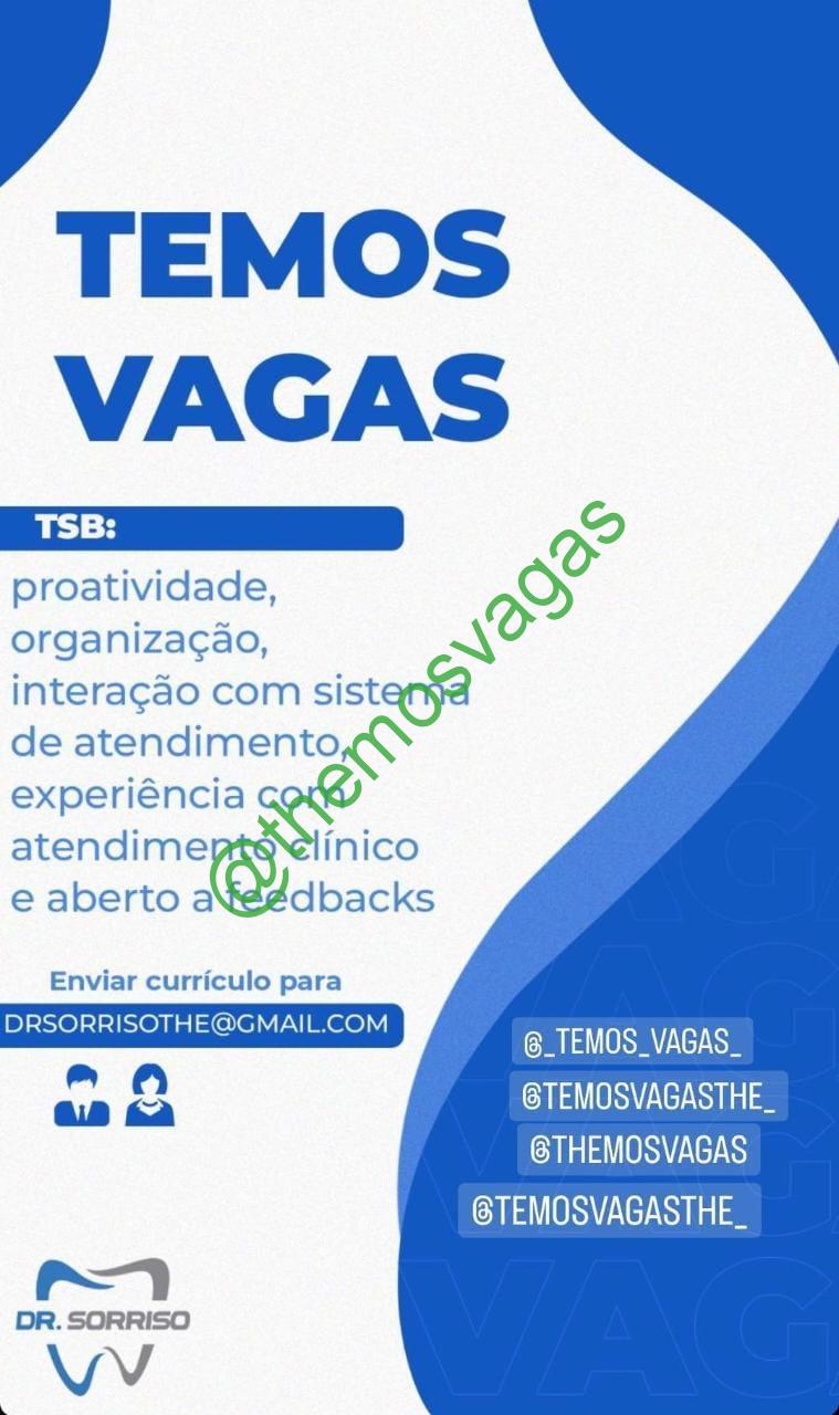 T Cnico Em Sa De Bucal Teresina Pi Vaga S Themos Vagas Empregos E Est Giosthemos