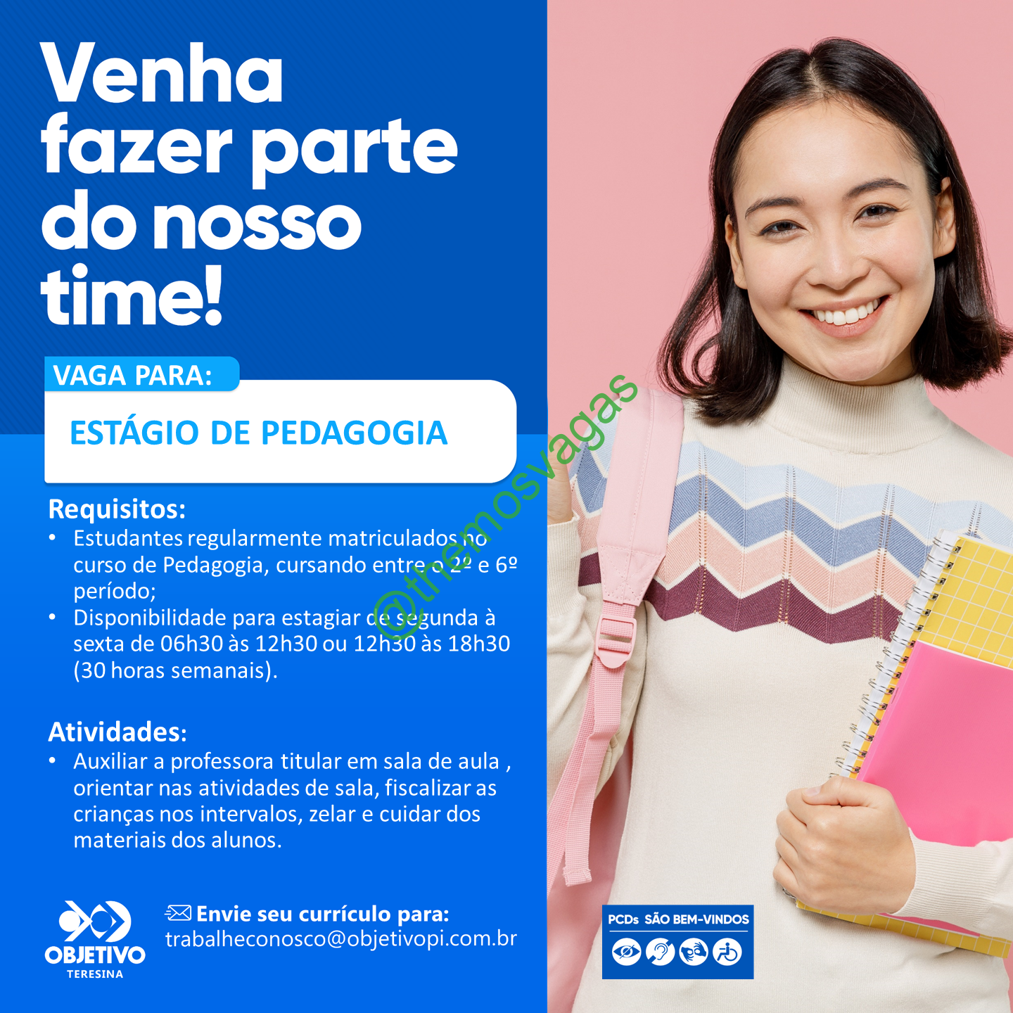 Que horas são - Pedagogia