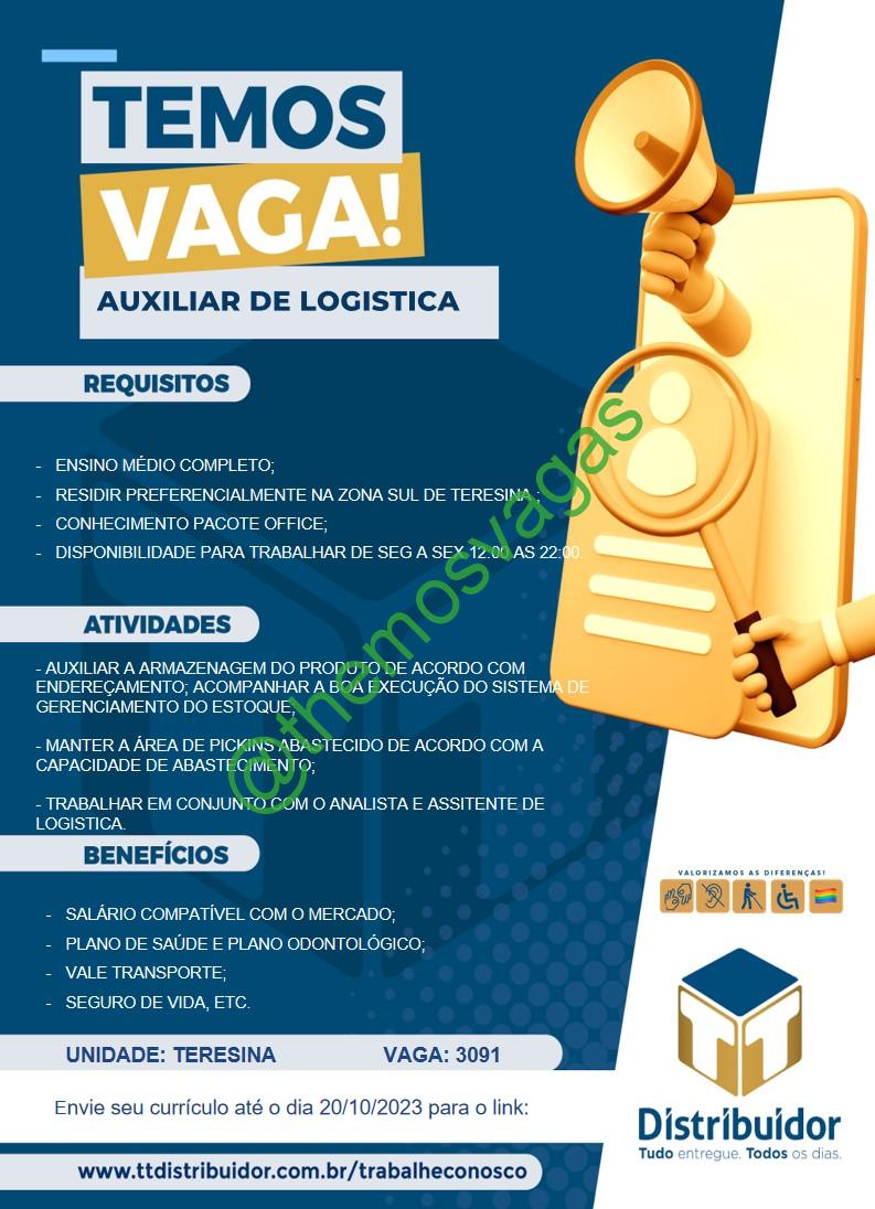 Auxiliar De Logística Teresina Pi 01 Vagas Themos Vagas Empregos E Estágiosthemos 