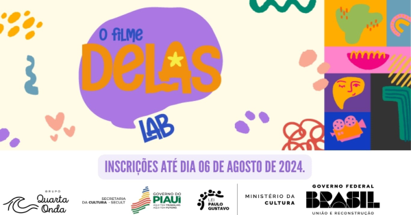 Projeto de formação profissional para mulheres no setor audiovisual tem inscrições abertas no Piauí