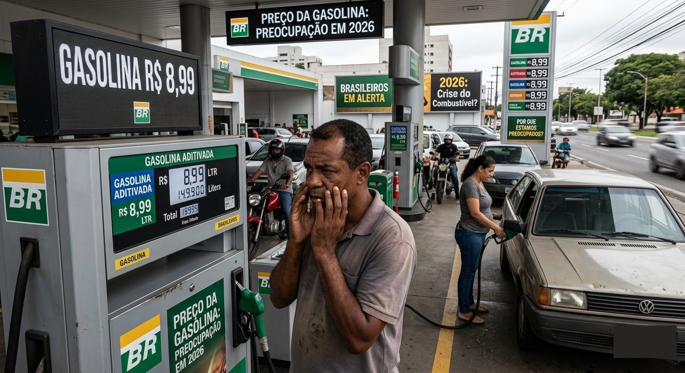 Preço da Gasolina: Por que os brasileiros estão preocupados em 2026?